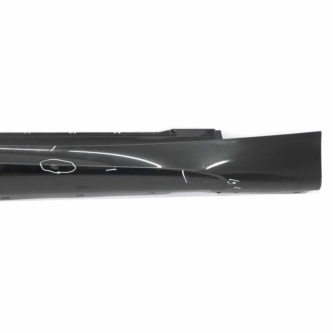 BMW E87 LCI M Sport Jupe laterale de seuil Droite Noir Saphir 475 - SKU 0033556-BS4 - Numéro de pièce 0033556