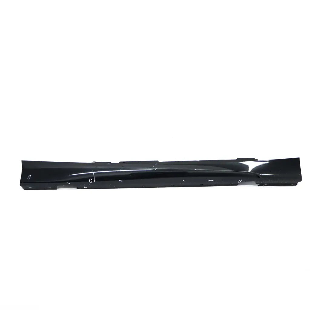 BMW E87 LCI M Sport Sill Strip Faldón Lateral Derecho Negro Zafiro 475 - SKU 0033556-BS - Número de pieza 0033556