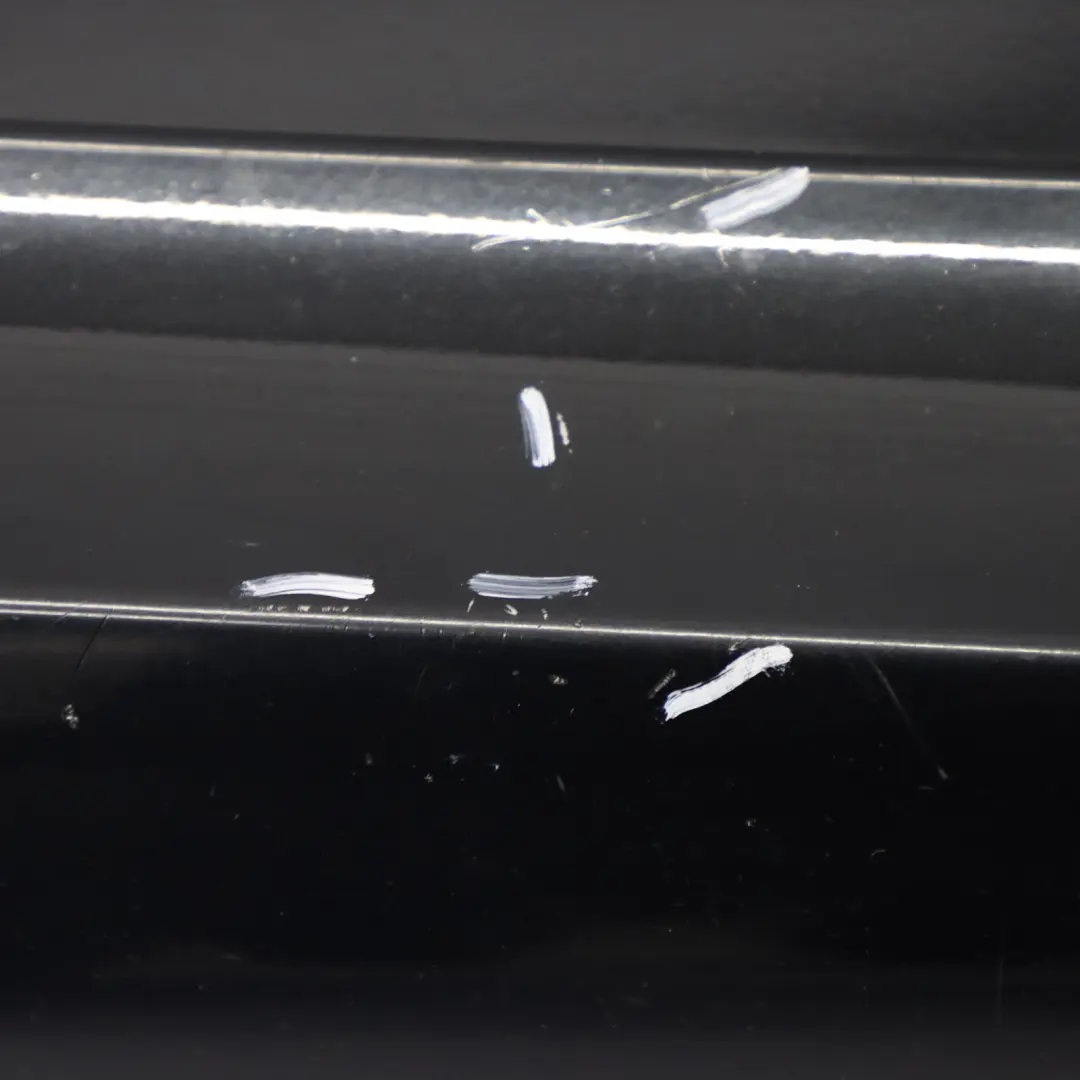 BMW E87 LCI M Sport Sill Strip Faldón Lateral Derecho Negro Zafiro 475 - SKU 0033556-BS - Número de pieza 0033556