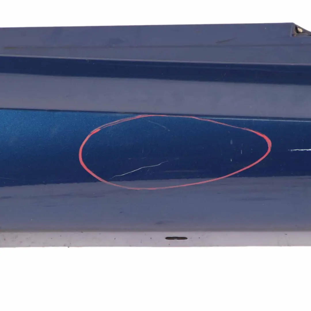 Sill Strip Side Skirt Right O/S Le Mans Blue Metallic - 381 to BMW E87 LCI M Sport with Part number 0033556 BMW E87 LCI M Sport Sill Strip Side Skirt Right O/S Le Mans Blue Metallic - 381 - SKU 0033556-LMB6 - Part number 0033556