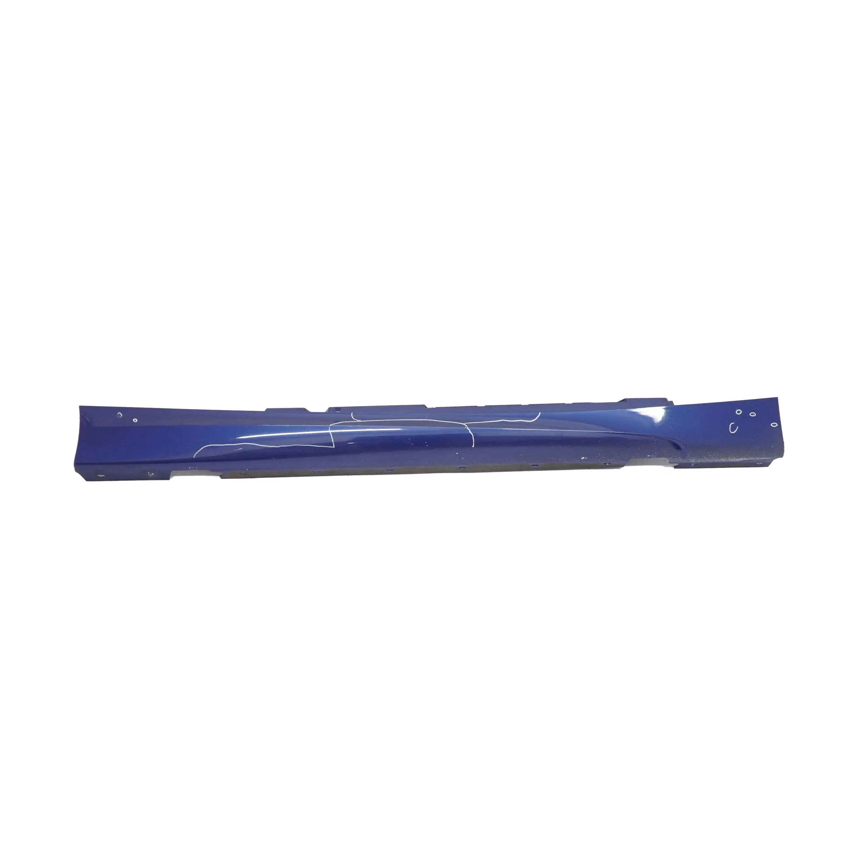 BMW E87 LCI 7 M Sport Sill Strip Faldon Lateral Derecho Le Mans Azul - 381