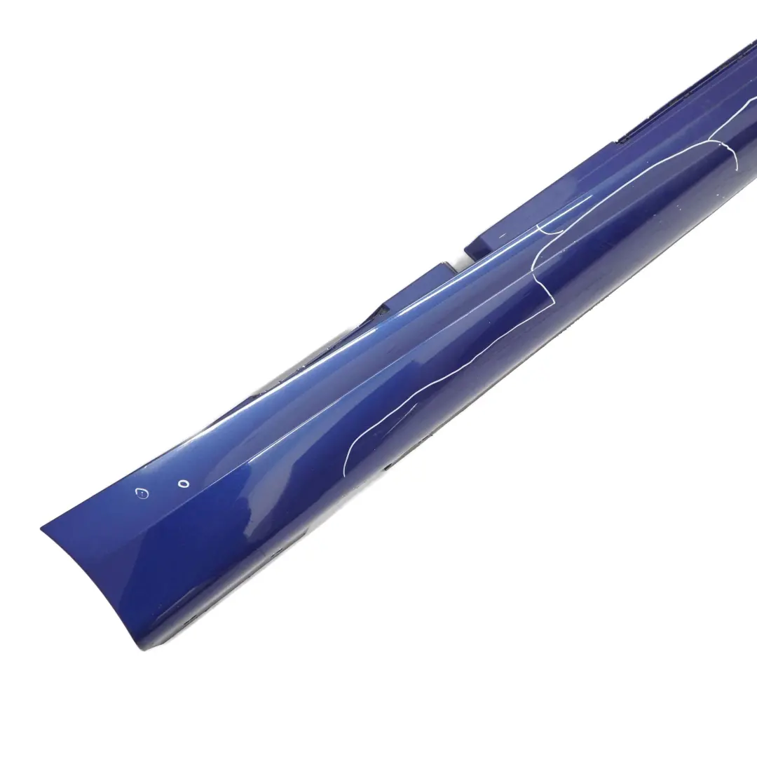 Sill Strip Side Skirt Right O/S Le Mans Blue - 381 to BMW 1 E87 LCI 7 M Sport with Part number 0033556 BMW 1 E87 LCI 7 M Sport Sill Strip Side Skirt Right O/S Le Mans Blue - 381 - SKU 0033556-LMB7 - Part number 0033556