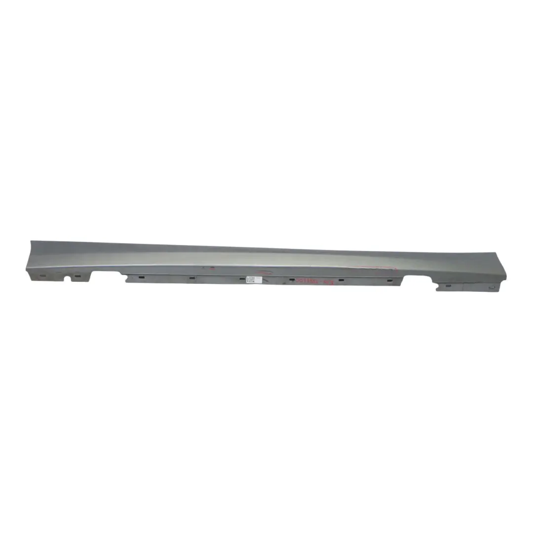 BMW E87 Sill Strip Side Skirt M Sport Right O/S Spacegrau Grey Metallic - A52 - SKU 0033556-SCG - Part number 0033556