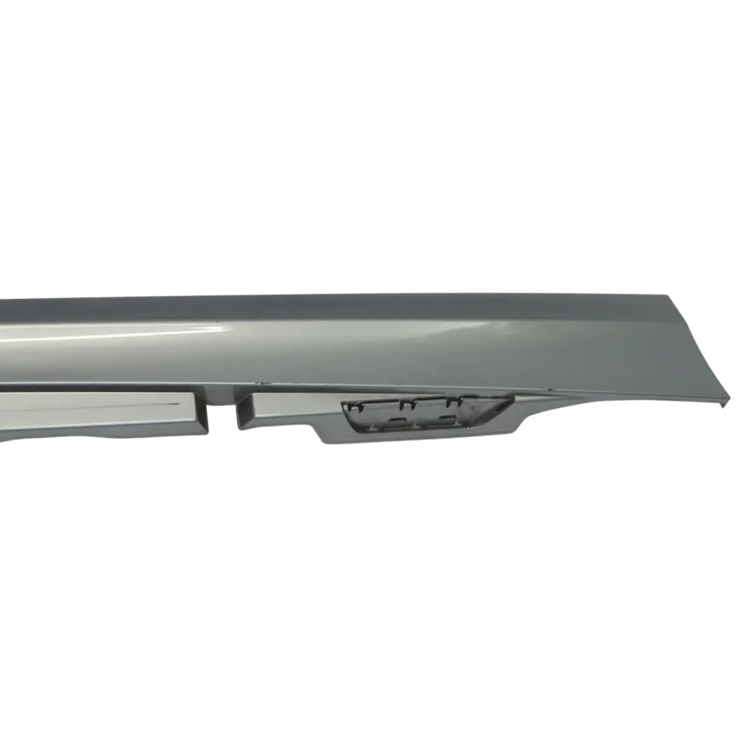 BMW E87 Sill Strip Side Skirt M Sport Right O/S Spacegrau Grey Metallic - A52 - SKU 0033556-SCG - Part number 0033556