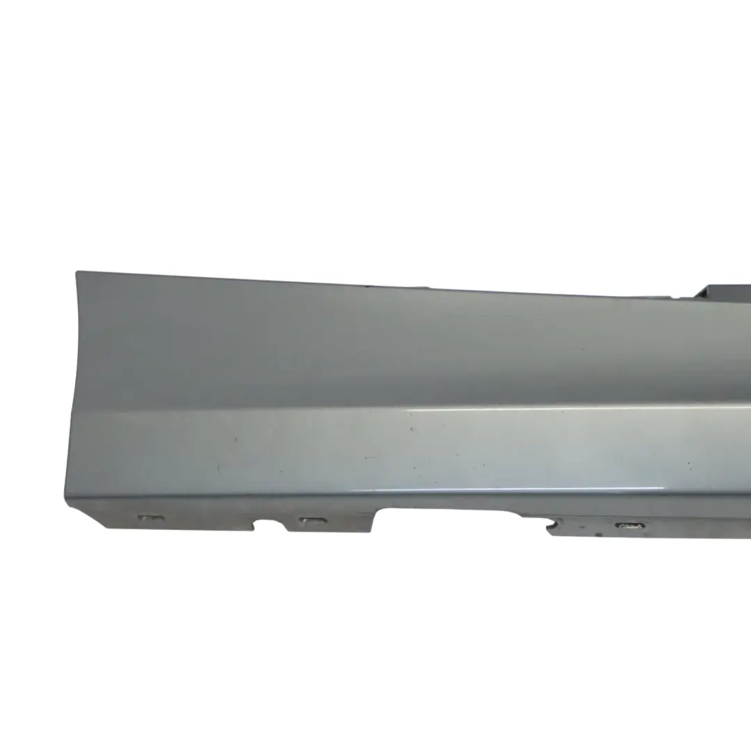 BMW E87 Sill Strip Side Skirt M Sport Right O/S Spacegrau Grey Metallic - A52 - SKU 0033556-SCG - Part number 0033556