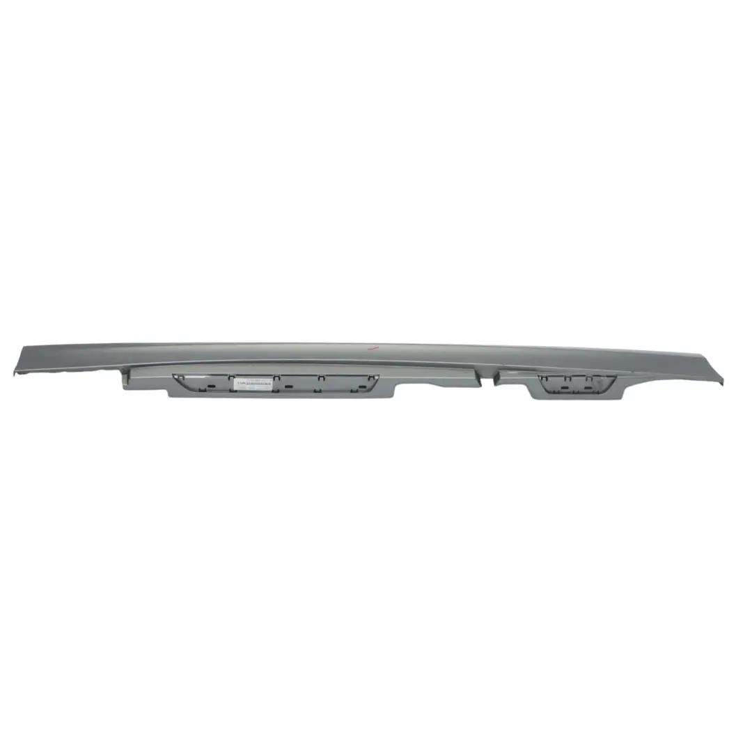 BMW E87 Sill Strip Side Skirt M Sport Right O/S Spacegrau Grey Metallic - A52 - SKU 0033556-SCG - Part number 0033556