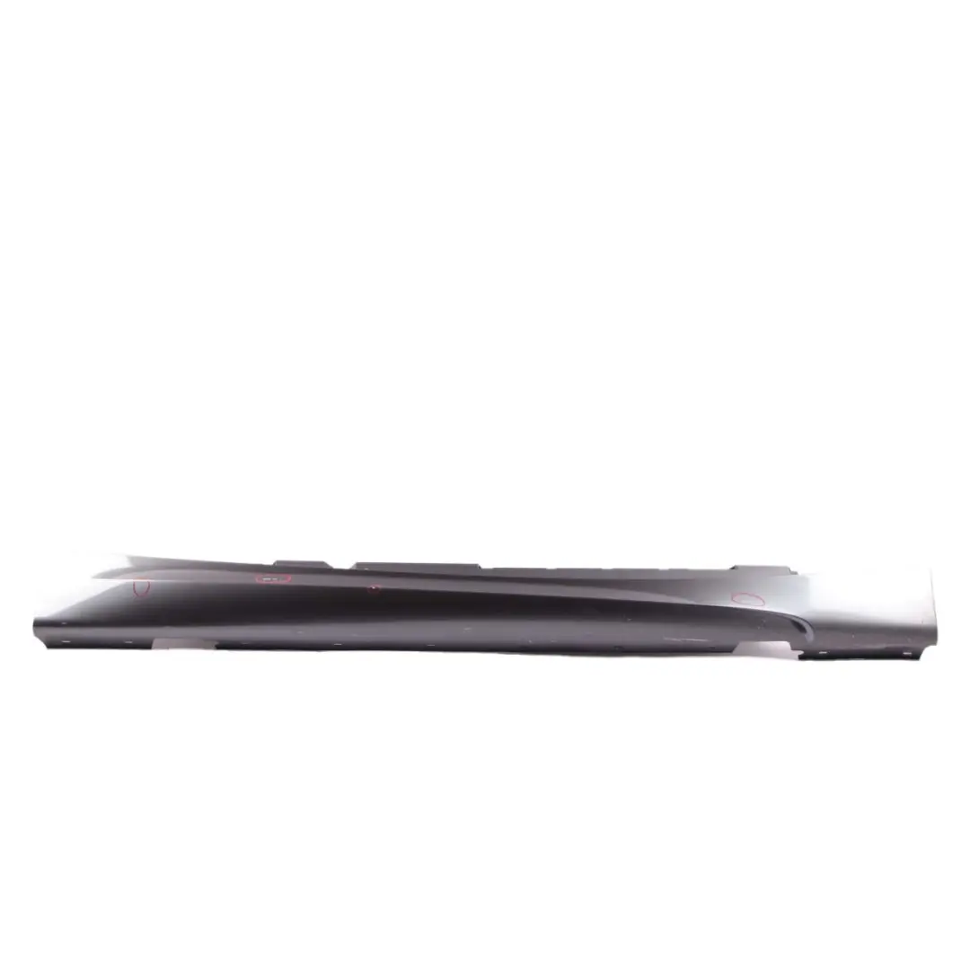 Sill Strip Side Skirt Right O/S Sparkling Graphite - A22 to BMW 1 E87 LCI M Sport with Part number 0033556 BMW 1 E87 LCI M Sport Sill Strip Side Skirt Right O/S Sparkling Graphite - A22 - SKU 0033556-SG3 - Part number 0033556