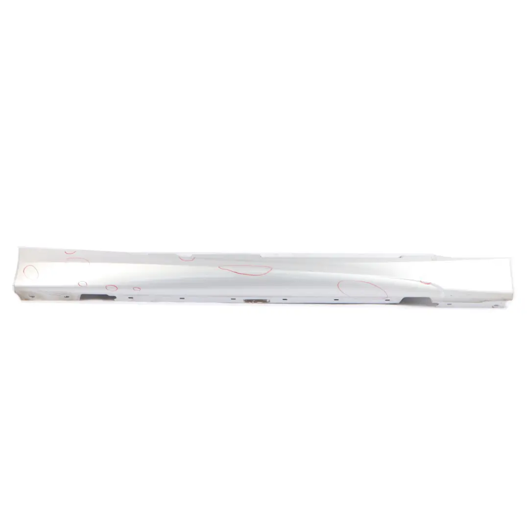 BMW E87 M Sport Sill Strip Side Skirt Right O/S Titansilber Silver - 354 - SKU 0033556-TS2 - Part number 0033556