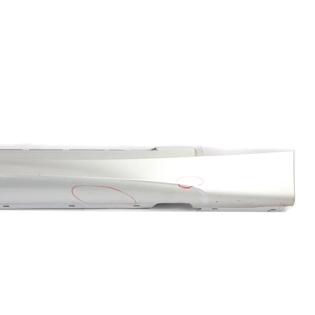 Sill Strip Side Skirt Right O/S Titansilber Silver - 354 to BMW E87 M Sport with Part number 0033556 BMW E87 M Sport Sill Strip Side Skirt Right O/S Titansilber Silver - 354 - SKU 0033556-TS2 - Part number 0033556