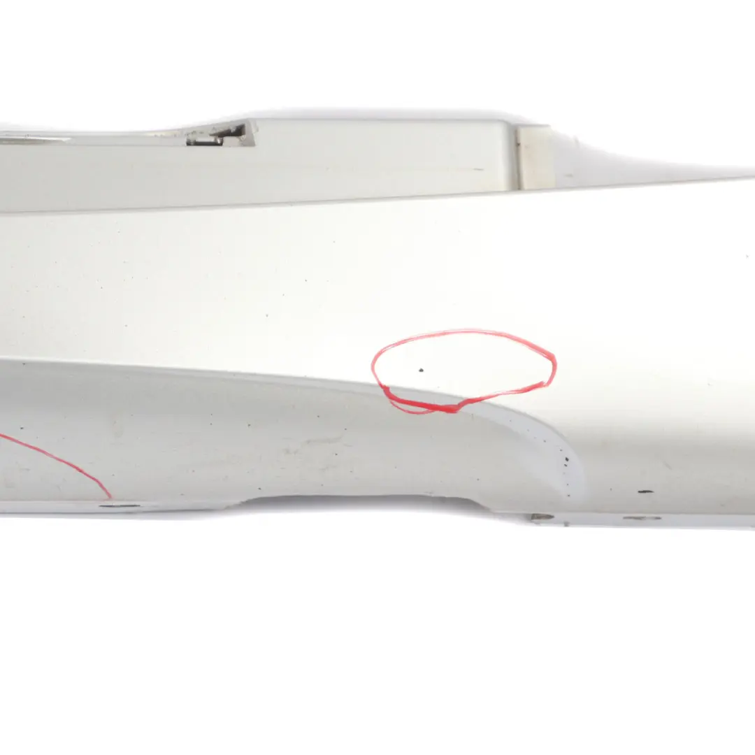 BMW E87 M Sport Sill Strip Side Skirt Right O/S Titansilber Silver - 354 - SKU 0033556-TS2 - Part number 0033556