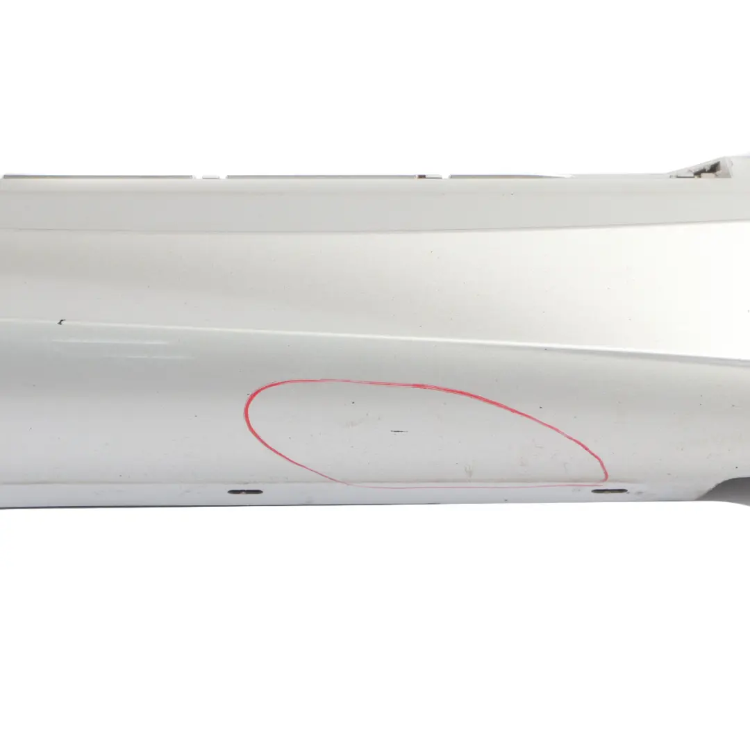 BMW E87 M Sport Sill Strip Side Skirt Right O/S Titansilber Silver - 354 - SKU 0033556-TS2 - Part number 0033556