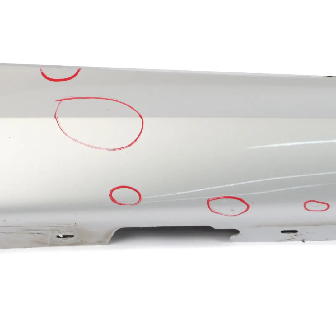 Sill Strip Side Skirt Right O/S Titansilber Silver - 354 to BMW E87 M Sport with Part number 0033556 BMW E87 M Sport Sill Strip Side Skirt Right O/S Titansilber Silver - 354 - SKU 0033556-TS2 - Part number 0033556