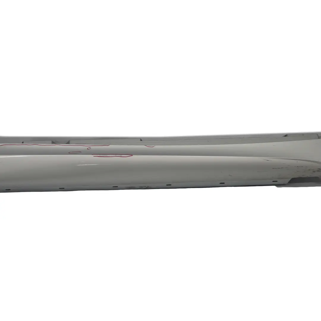 BMW 1 E87 M Sport Sill Strip Side Skirt Right O/S Titansilber Silver - 354 - SKU 0033556-TS - Part number 0033556