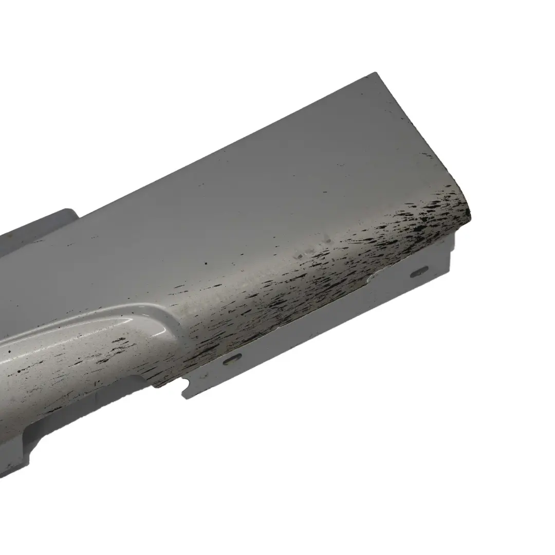 BMW E87 M Sport Sill Strip Faldon Lateral Derecho Titansilber Plata - 354 - SKU 0033556-TS - Número de pieza 0033556