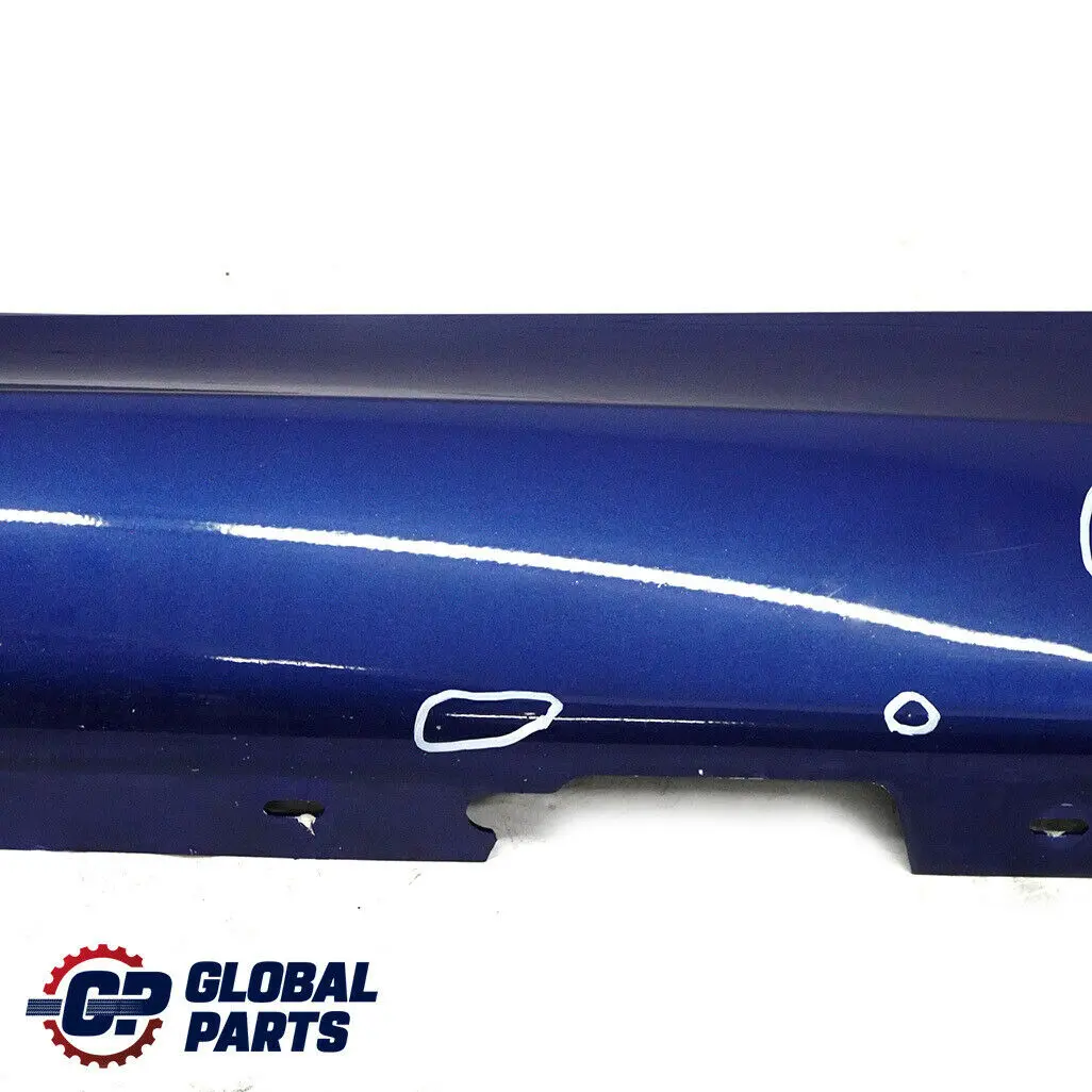 BMW E87 M Sport Listello Portiera Apertura Gonna SX le Mans Blu 381 - SKU 0033557-LMB3 - Numero di parte 0033557