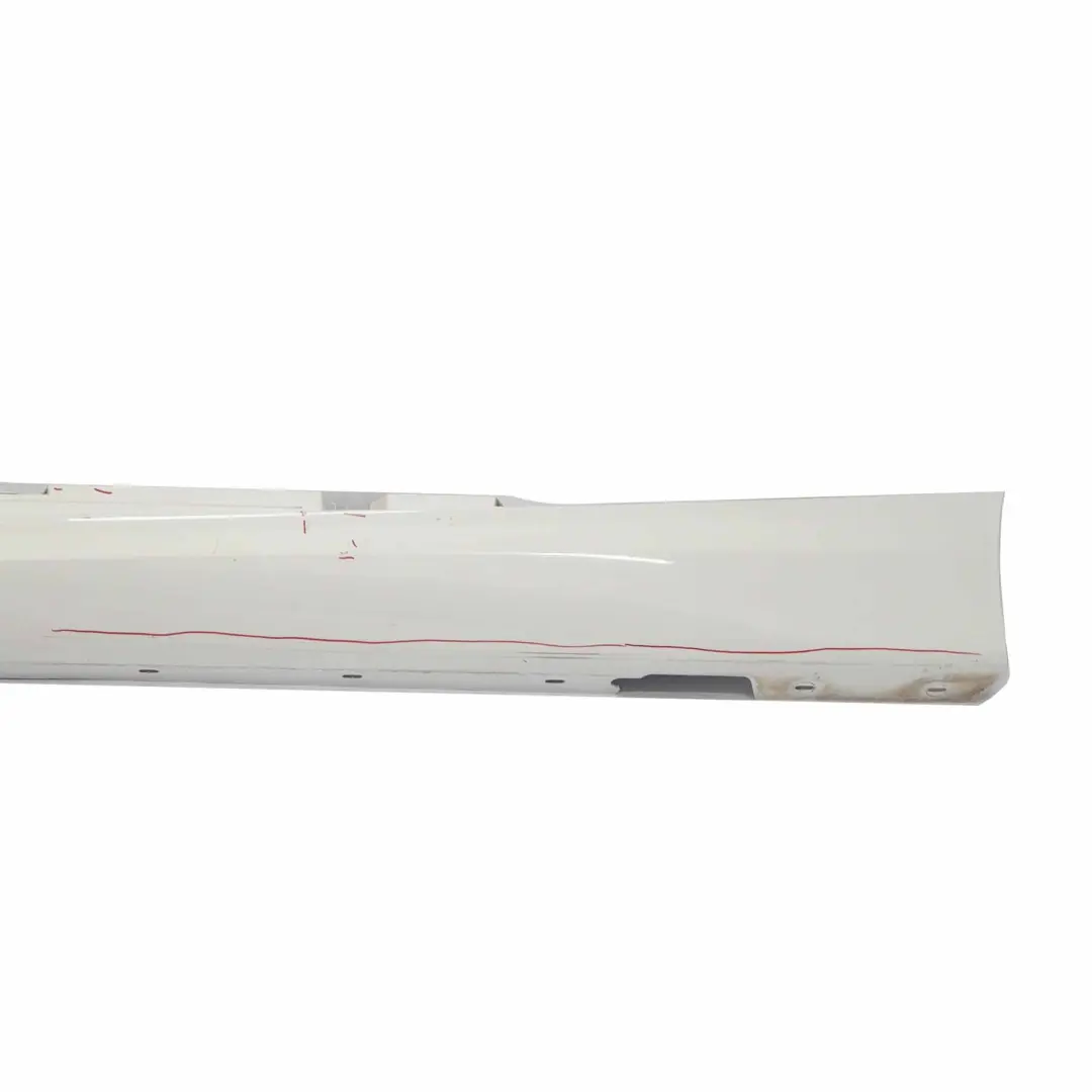 BMW E87 Faldón Lateral M Sport Sill Izquierdo Alpinweiss Blanco Alpino - 300 - SKU 0033557-AW1 - Número de pieza 0033557