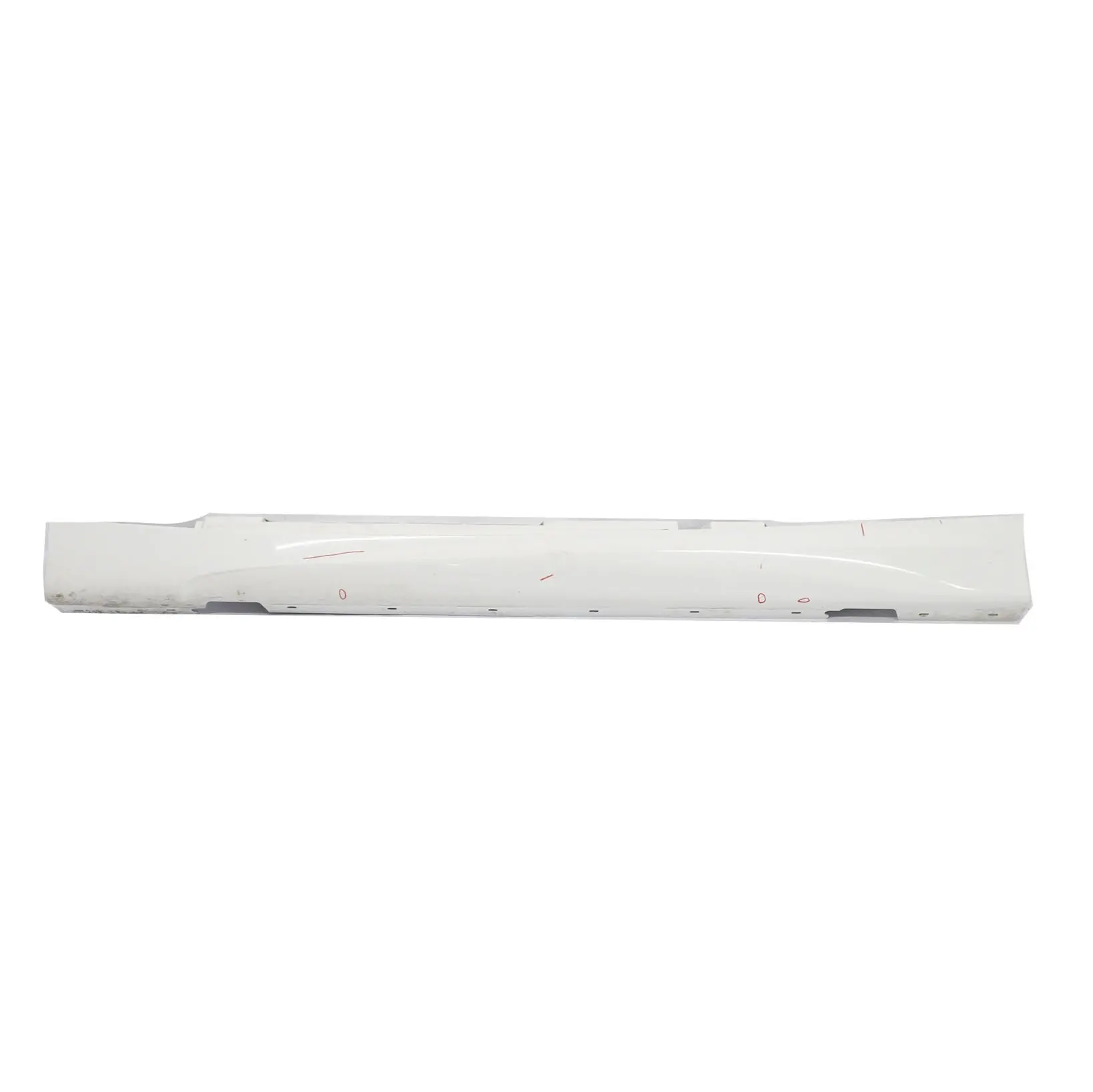 BMW E87 Gonna laterale M Sport Sill sinistra Alpinweiss Alpine White - 300
