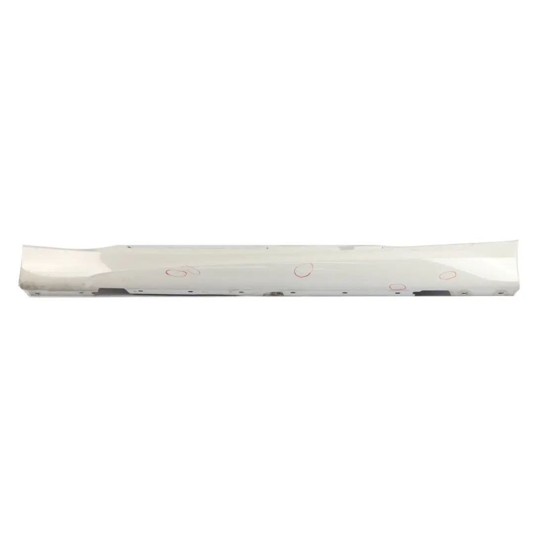 BMW E87 Side Skirt Strip M Sport Sill Left N/S Alpinweiss Alpine White - 300 - SKU 0033557-AW3 - Part number 0033557