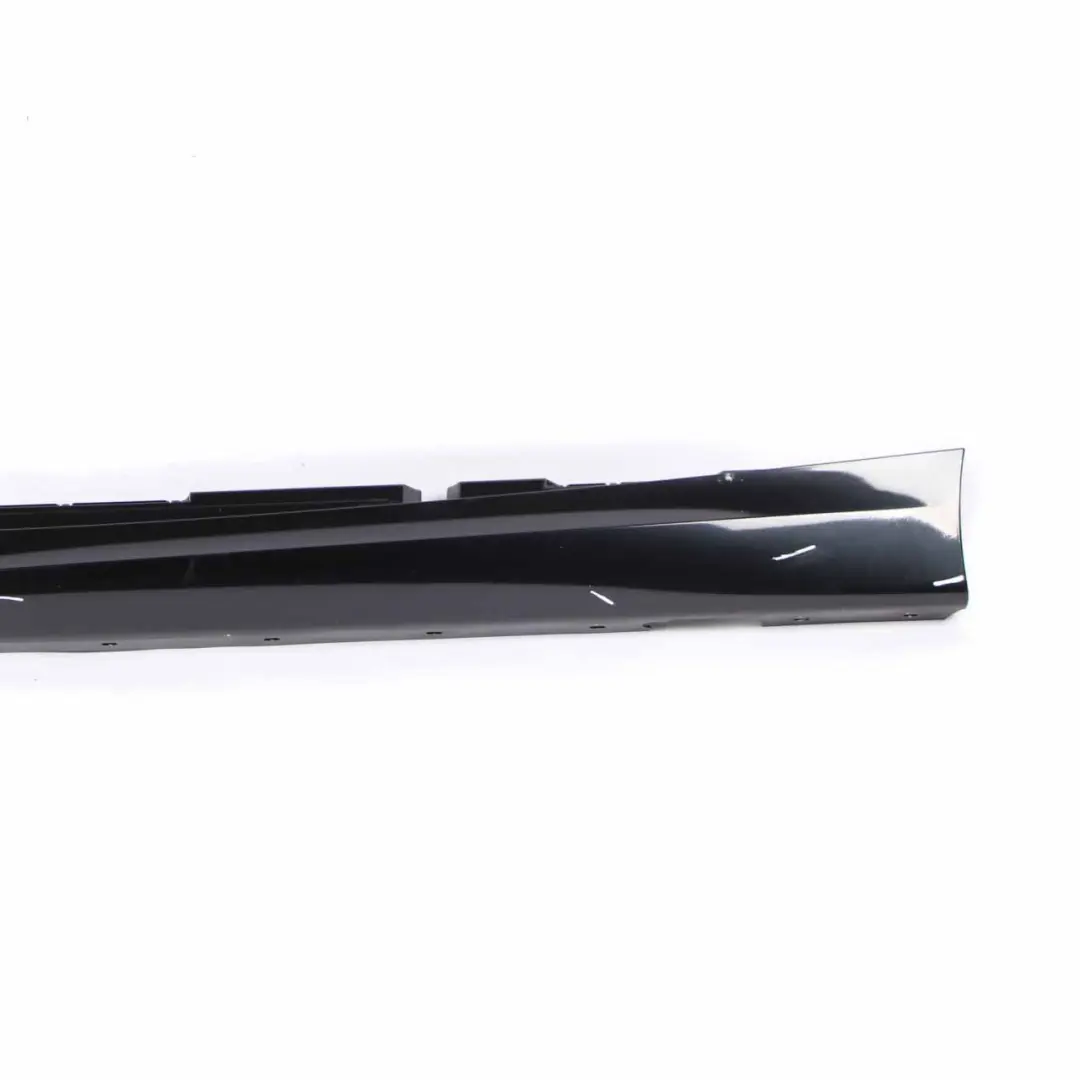 BMW E87 LCI M Sport Listello Portiera Apertura Gonna SX Black Sapphire - SKU 0033557-BS1 - Numero di parte 0033557
