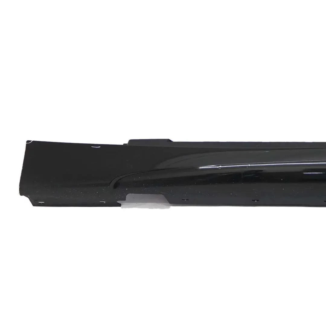 BMW E87 M Sport Sill Strip Side Skirt Left N/S Black Sapphire - 475 - SKU 0033557-BS2 - Part number 0033557