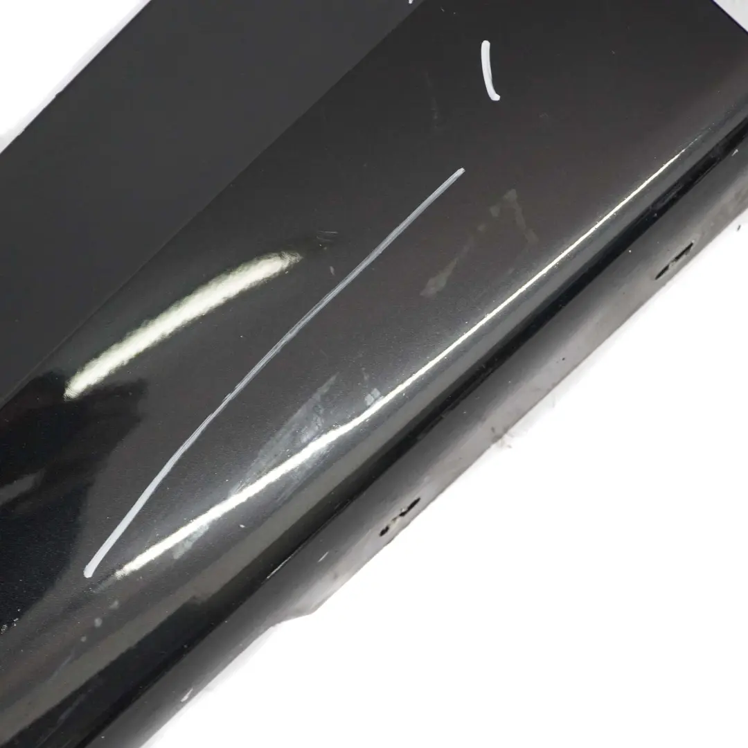 BMW E87 M Sport Sill Strip Side Skirt Left N/S Black Sapphire - 475 - SKU 0033557-BS2 - Part number 0033557
