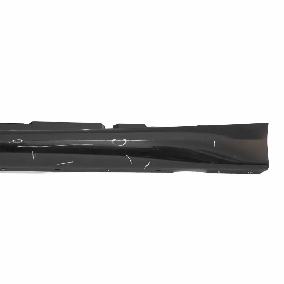 BMW E87 3 M Sport Sill Strip Faldon Lateral Izquierdo Negro Zafiro - 475 - SKU 0033557-BS3 - Número de pieza 0033557