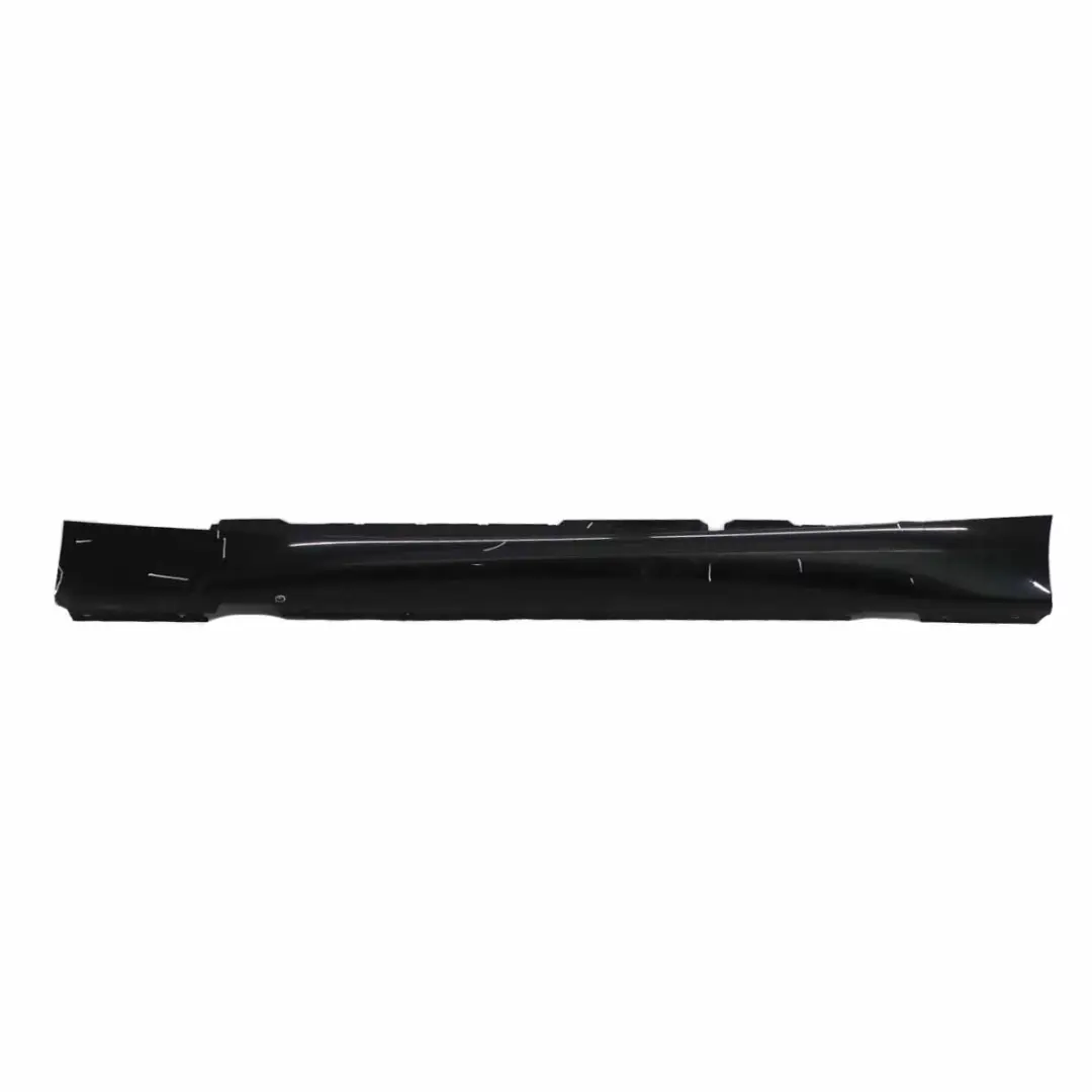 BMW E87 M Sport Sill Strip Side Skirt Left N/S Black Sapphire - 475 - SKU 0033557-BS4 - Part number 0033557