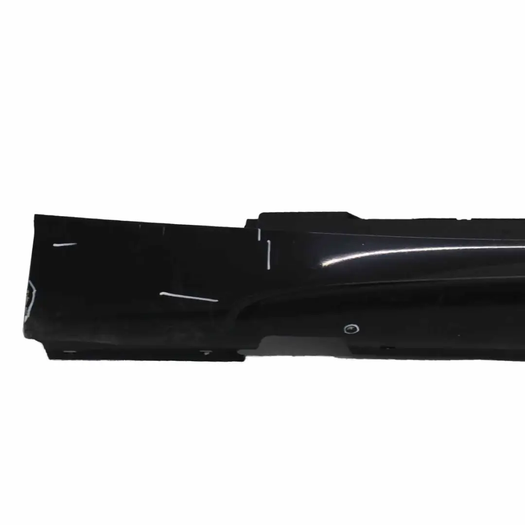 BMW E87 M Sport Sill Strip Side Skirt Left N/S Black Sapphire - 475 - SKU 0033557-BS4 - Part number 0033557