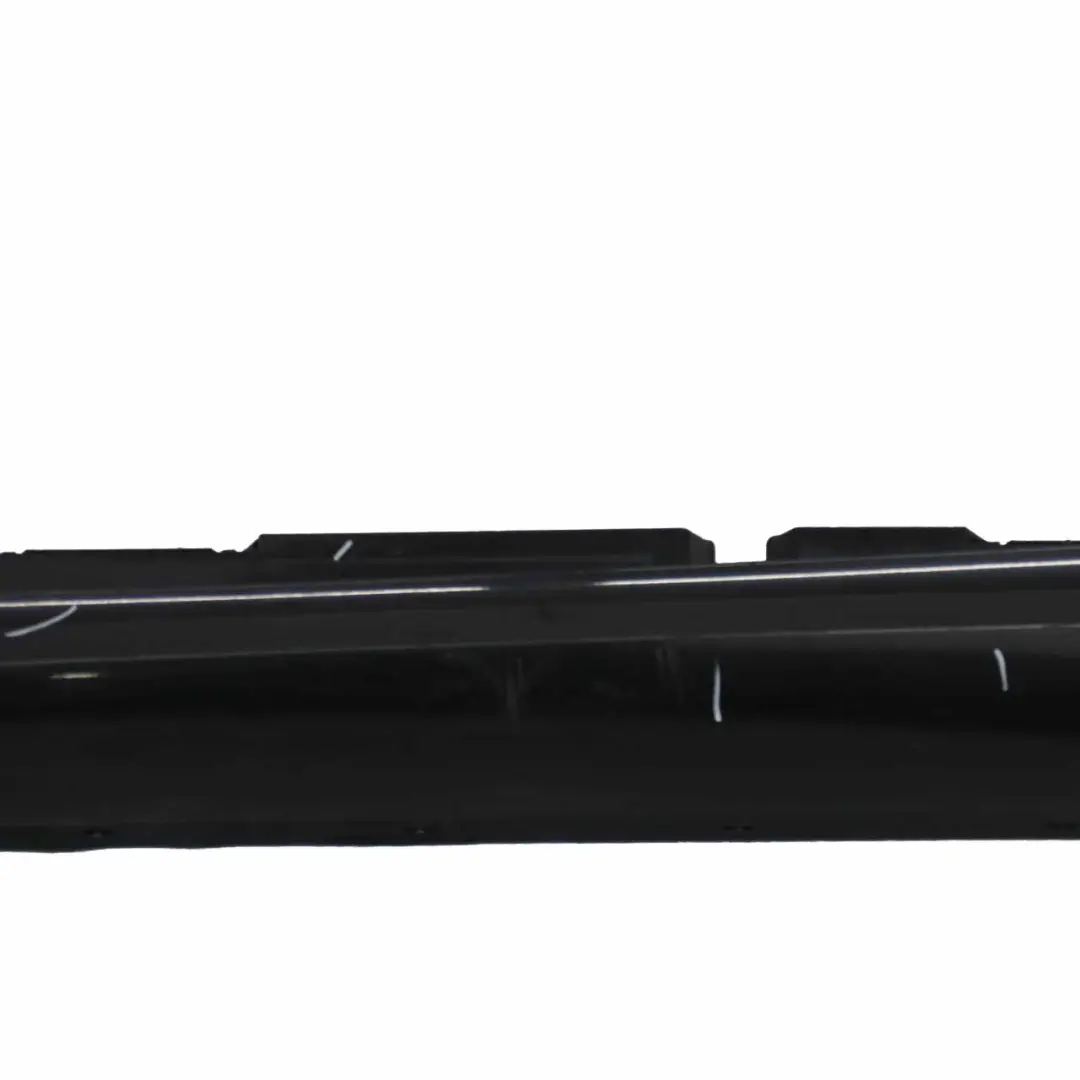 BMW E87 M Sport Sill Strip Side Skirt Left N/S Black Sapphire - 475 - SKU 0033557-BS4 - Part number 0033557
