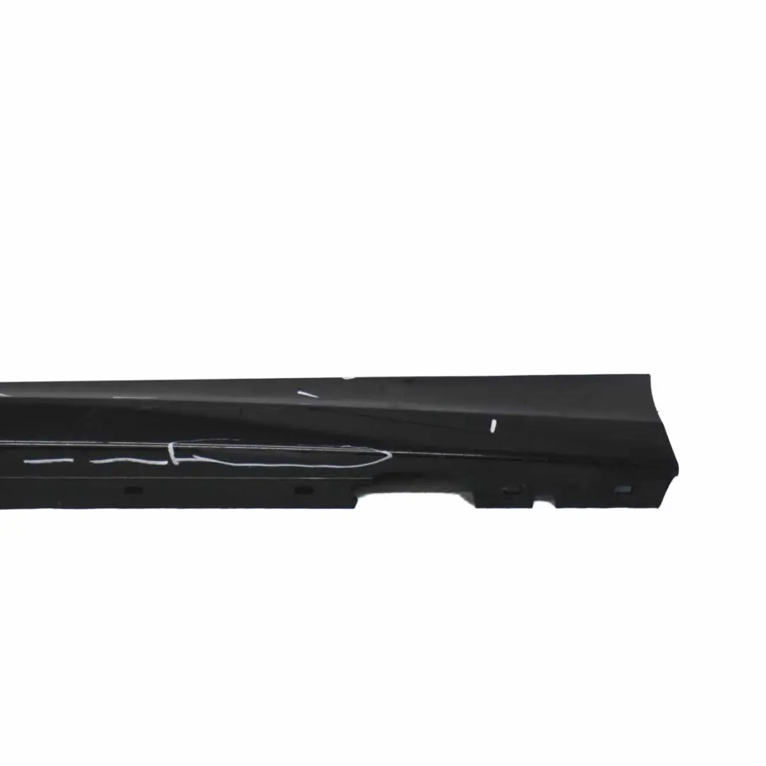 BMW E87 M Sport Bas de Porte Facade Gauche Noir Sapphire Noir 475 - SKU 0033557-BS5 - Numéro de pièce 0033557