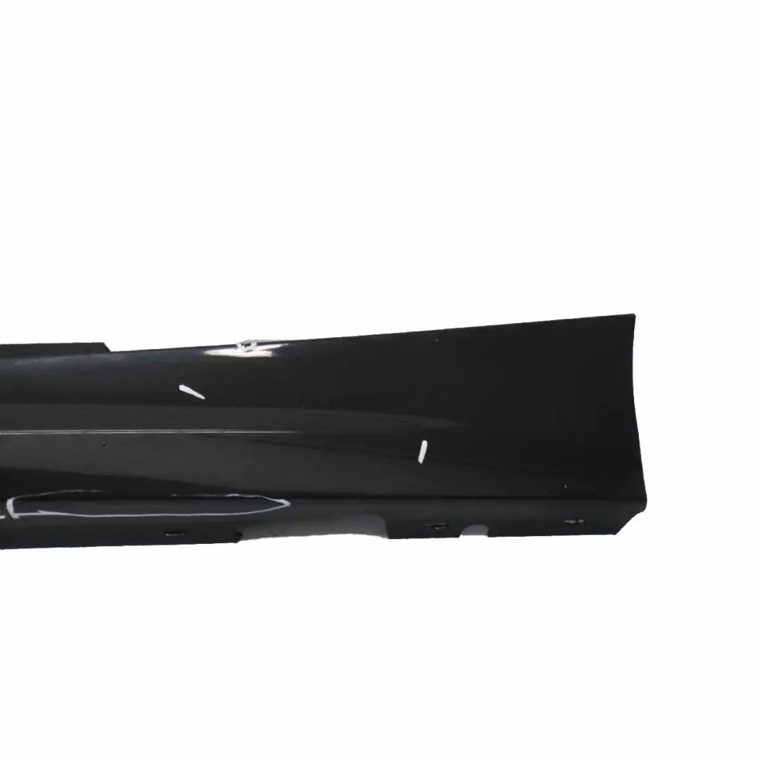 Sill Strip Side Skirt Left N/S Black Sapphire Metallic - 475 to BMW E87 M Sport with Part number 0033557 BMW E87 M Sport Sill Strip Side Skirt Left N/S Black Sapphire Metallic - 475 - SKU 0033557-BS5 - Part number 0033557
