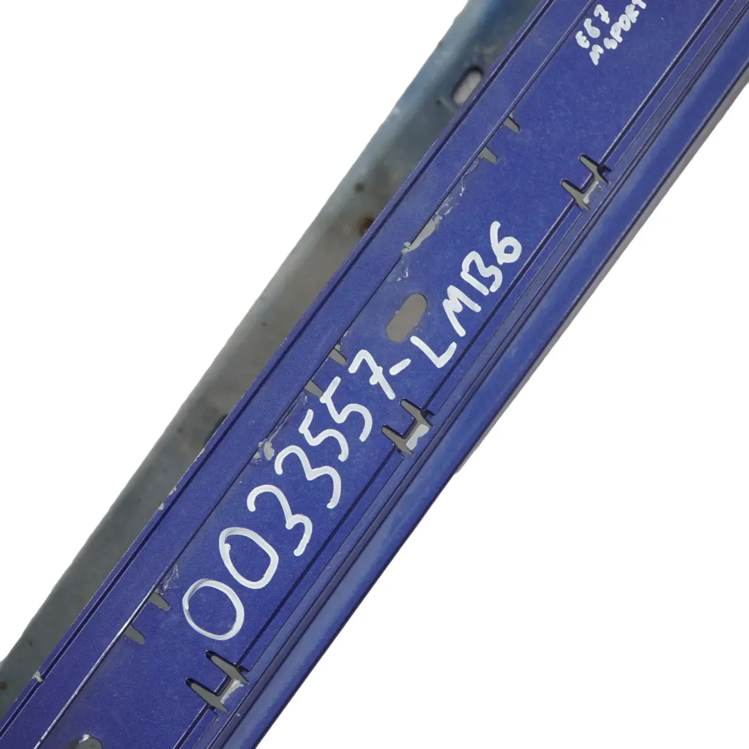 Sill Strip Side Skirt Left N/S Le Mans Blue Metallic - 381 to BMW 1 E87 M Sport with Part number 0033557 BMW 1 E87 M Sport Sill Strip Side Skirt Left N/S Le Mans Blue Metallic - 381 - SKU 0033557-LMB6 - Part number 0033557