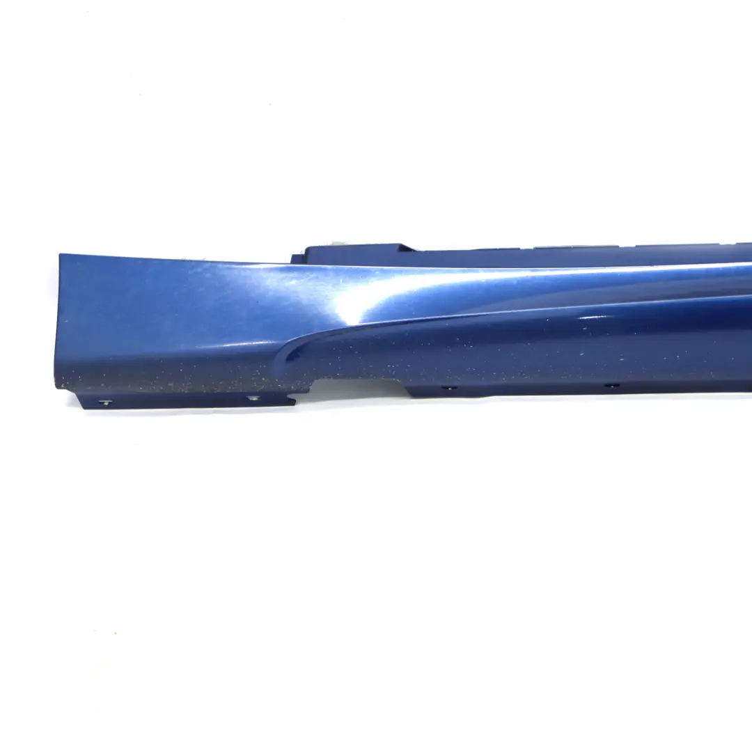 BMW E87 Seitenschwellerleiste M Sport Schweller links Le Mans Blau - 381 - SKU 0033557-LMB7 - Teilenummer 0033557