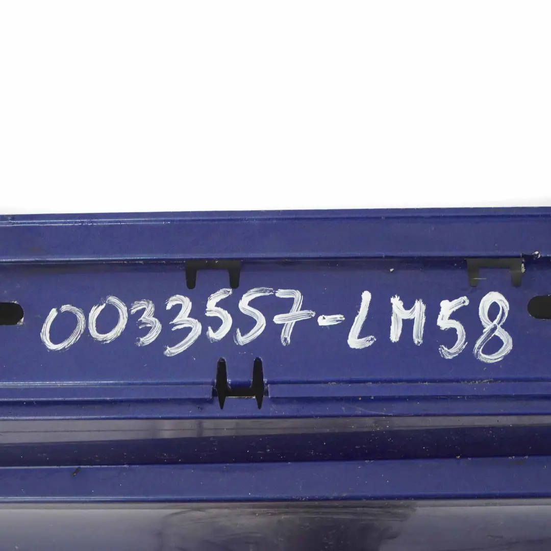 Striscia di minigonna laterale M Sport Sill sinistra Le Mans Blue - 381 per BMW E87 con numero di parte 0033557 BMW E87 Striscia di minigonna laterale M Sport Sill sinistra Le Mans Blue - 381 - SKU 0033557-LMB8 - Numero di parte 0033557