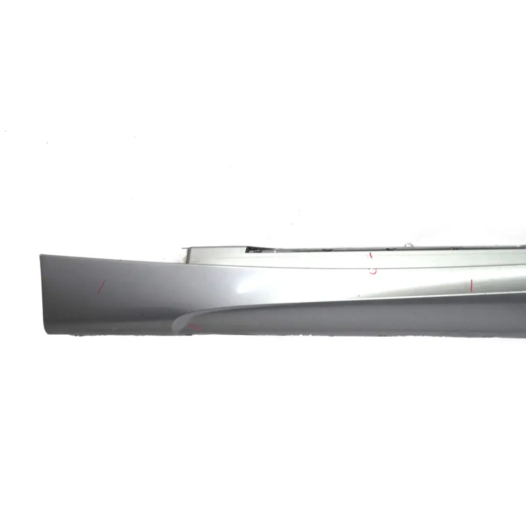 BMW E87 M Sport Sill Strip Side Skirt Left N/S Spacegrau Space Grey - A52 - SKU 0033557-SCG1 - Part number 0033557