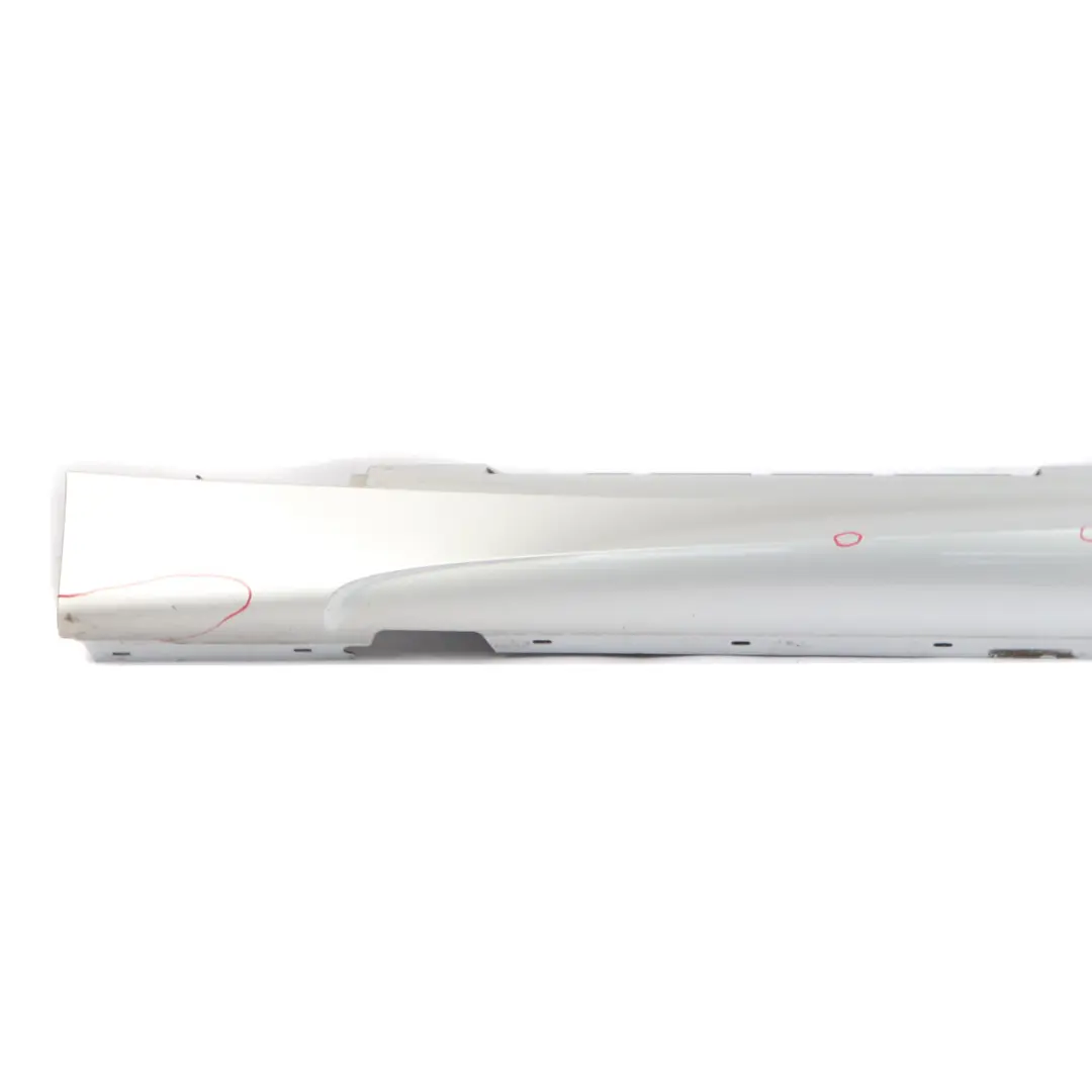 BMW E87 LCI M Sport Listello Portiera Apertura Gonna SX Argento-Titanio - 354 - SKU 0033557-TS - Numero di parte 0033557