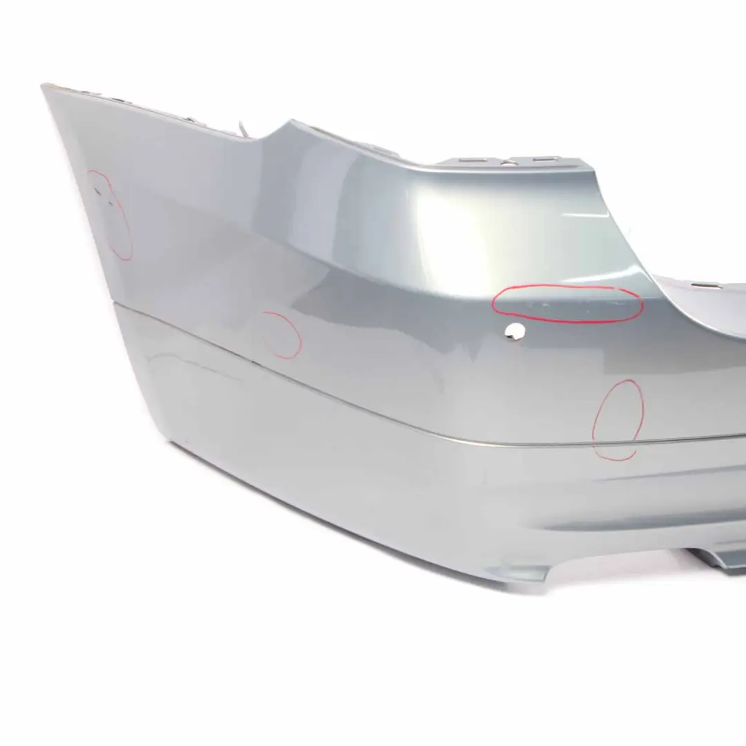 Bumper Trim Panel PDC Arktis Metallic - A34 to BMW E91 Touring Rear with Part number 0033596 BMW E91 Touring Rear Bumper Trim Panel PDC Arktis Metallic - A34 - SKU 0033596-AM - Part number 0033596