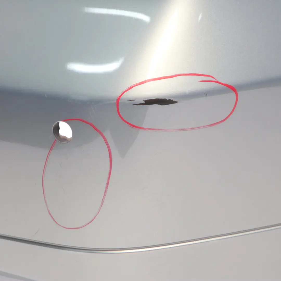 Bumper Trim Panel PDC Arktis Metallic - A34 to BMW E91 Touring Rear with Part number 0033596 BMW E91 Touring Rear Bumper Trim Panel PDC Arktis Metallic - A34 - SKU 0033596-AM - Part number 0033596