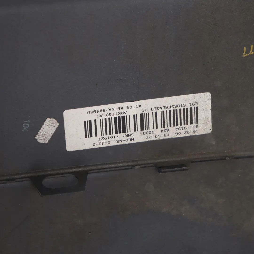 BMW E91 Touring Rear Bumper Trim Panel PDC Arktis Metallic - A34 - SKU 0033596-AM - Part number 0033596