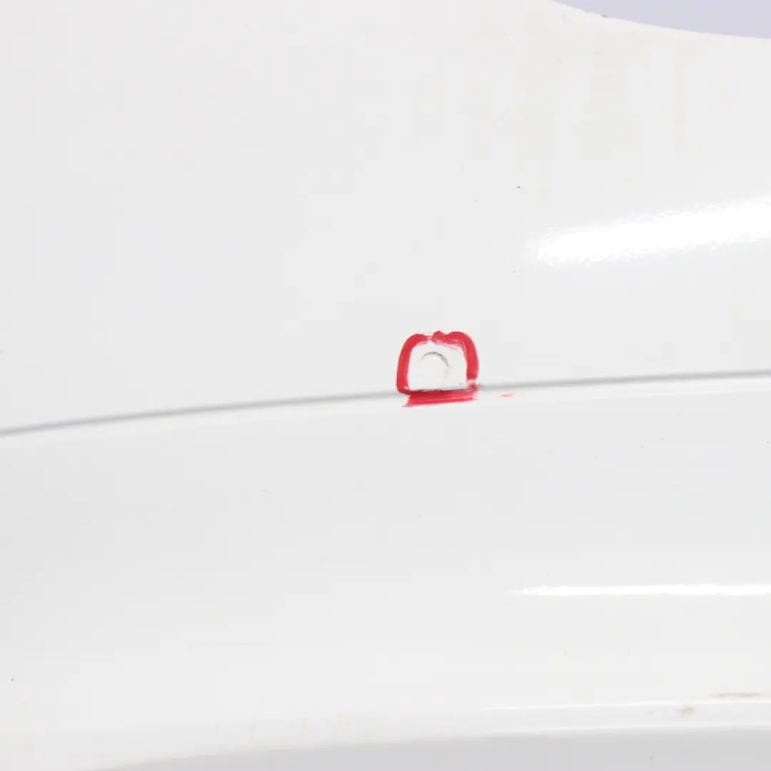 Bumper Touring Trim Panel PDC Alpinweiss Alpine White - 300 to BMW E91 Rear with Part number 0033596 BMW E91 Rear Bumper Touring Trim Panel PDC Alpinweiss Alpine White - 300 - SKU 0033596-AW - Part number 0033596