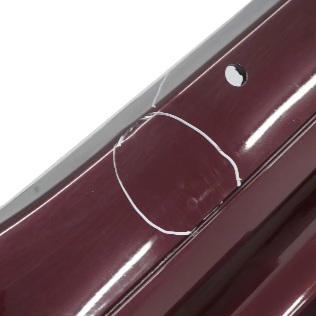 Bumper Touring Trim Panel PDC Barberarot Barbera Red Metallic - A39 to BMW E91 Rear with Part number 0033596 BMW E91 Rear Bumper Touring Trim Panel PDC Barberarot Barbera Red Metallic - A39 - SKU 0033596-BAR - Part number 0033596