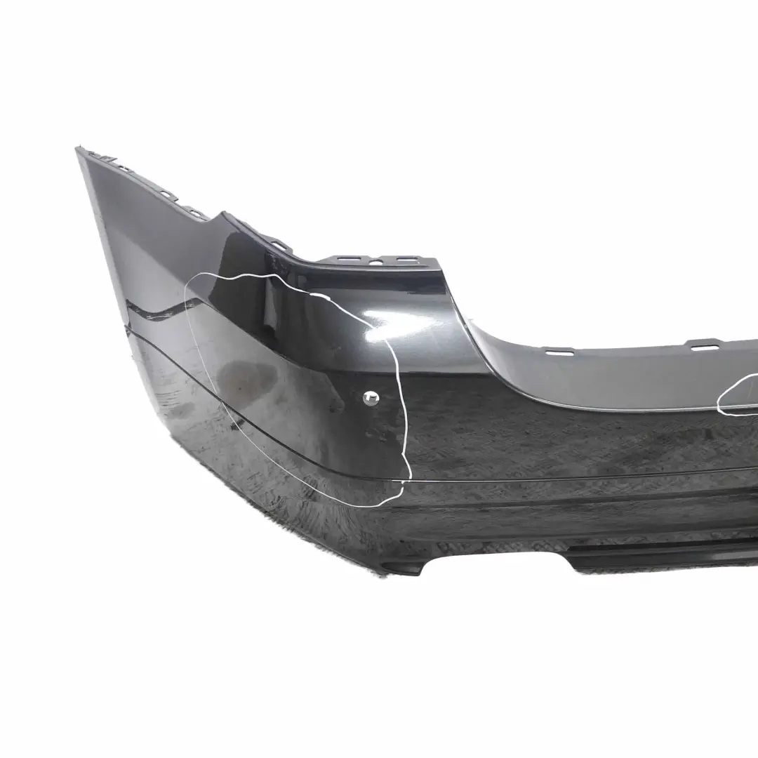 Bumper Rear Trim Panel PDC Black Sapphire Metallic - 475 to BMW E91 Touring with Part number 0033596 BMW E91 Touring Bumper Rear Trim Panel PDC Black Sapphire Metallic - 475 - SKU 0033596-BS1 - Part number 0033596