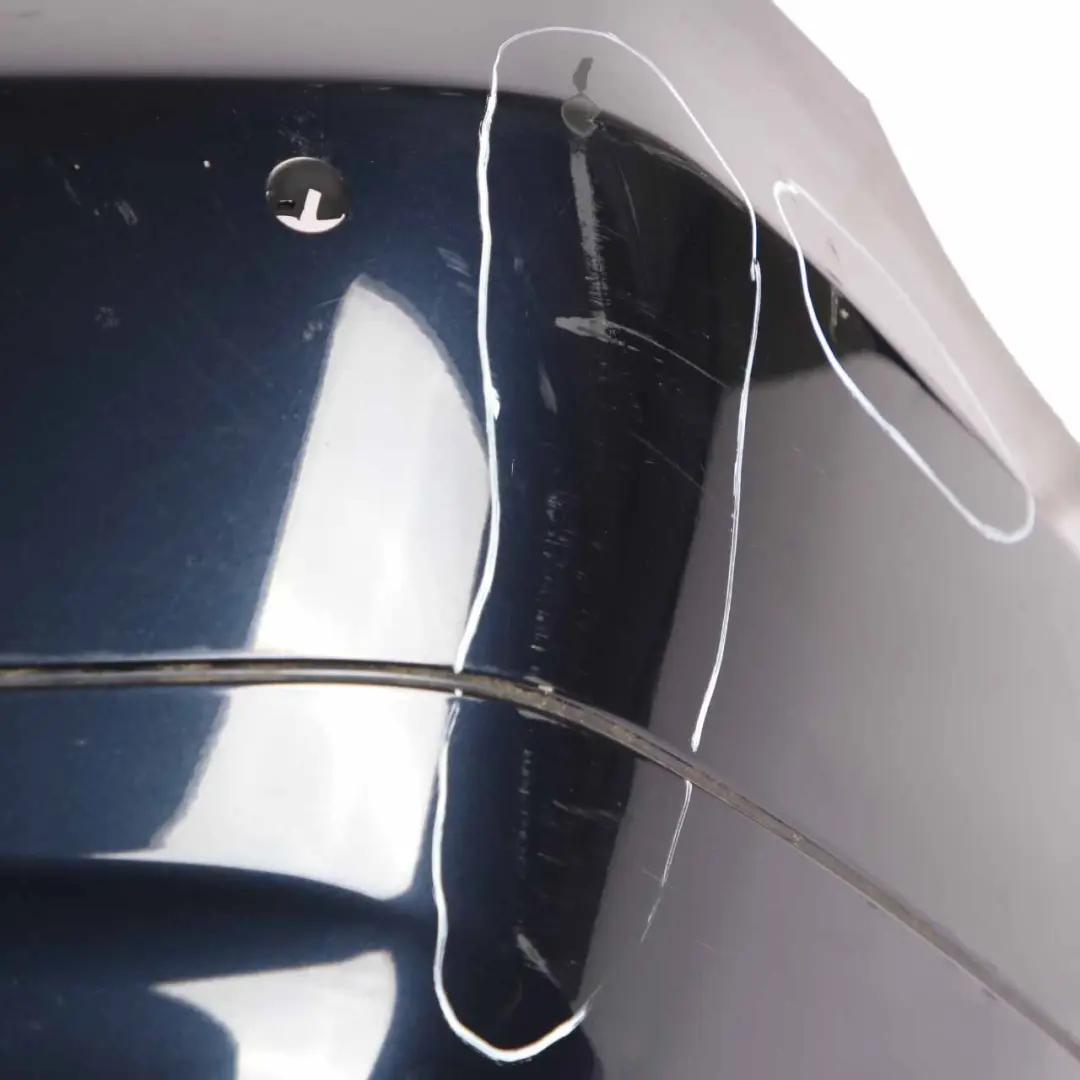 BMW E91 Touring Rear Bumper Trim Panel PDC Monacoblau Monaco Blue - A35 - SKU 0033596-MB - Part number 0033596