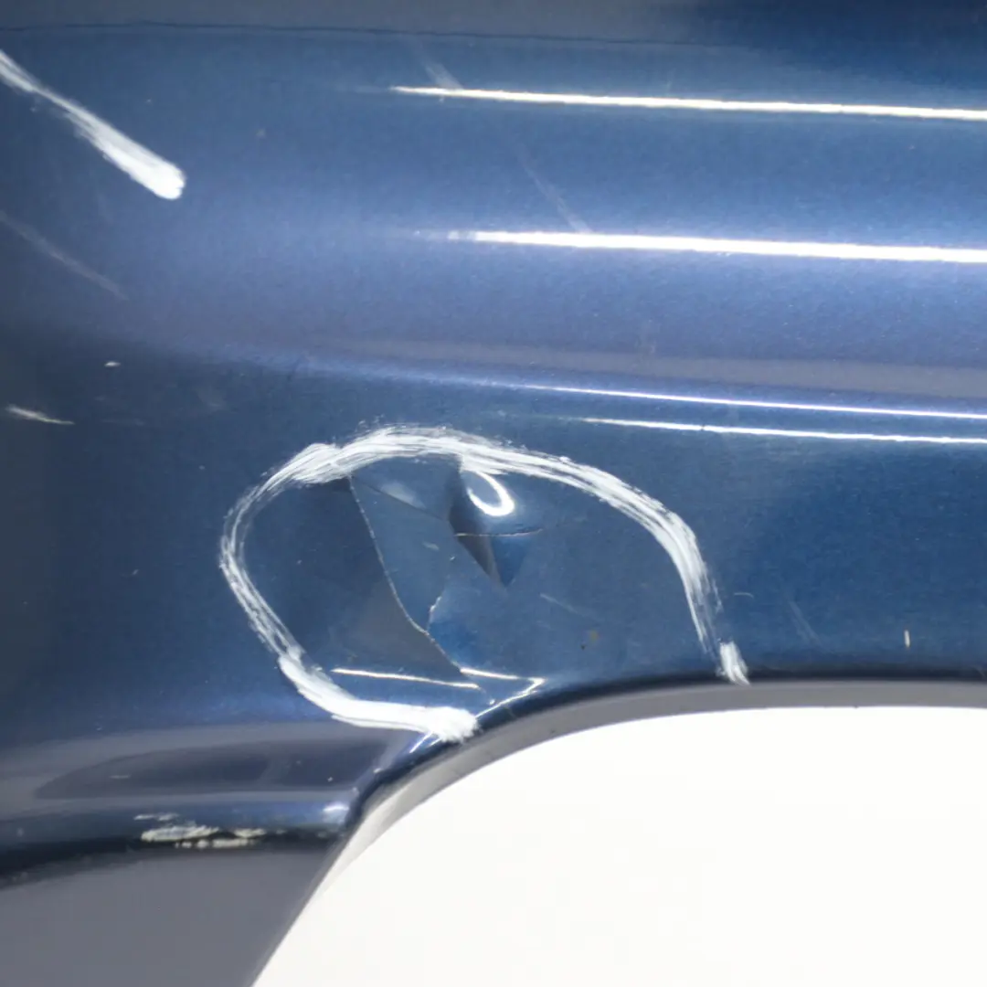 Bumper Touring Trim Panel PDC Mysticblau Mystic Blue Metallic - A07 to BMW E91 Rear with Part number 0033596 BMW E91 Rear Bumper Touring Trim Panel PDC Mysticblau Mystic Blue Metallic - A07 - SKU 0033596-MYS - Part number 0033596