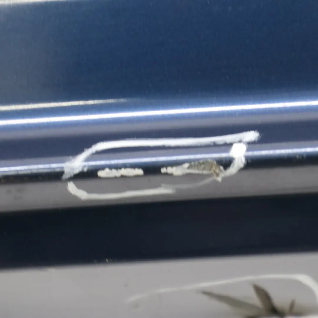 BMW E91 Rear Bumper Touring Trim Panel PDC Mysticblau Mystic Blue Metallic - A07 - SKU 0033596-MYS - Part number 0033596
