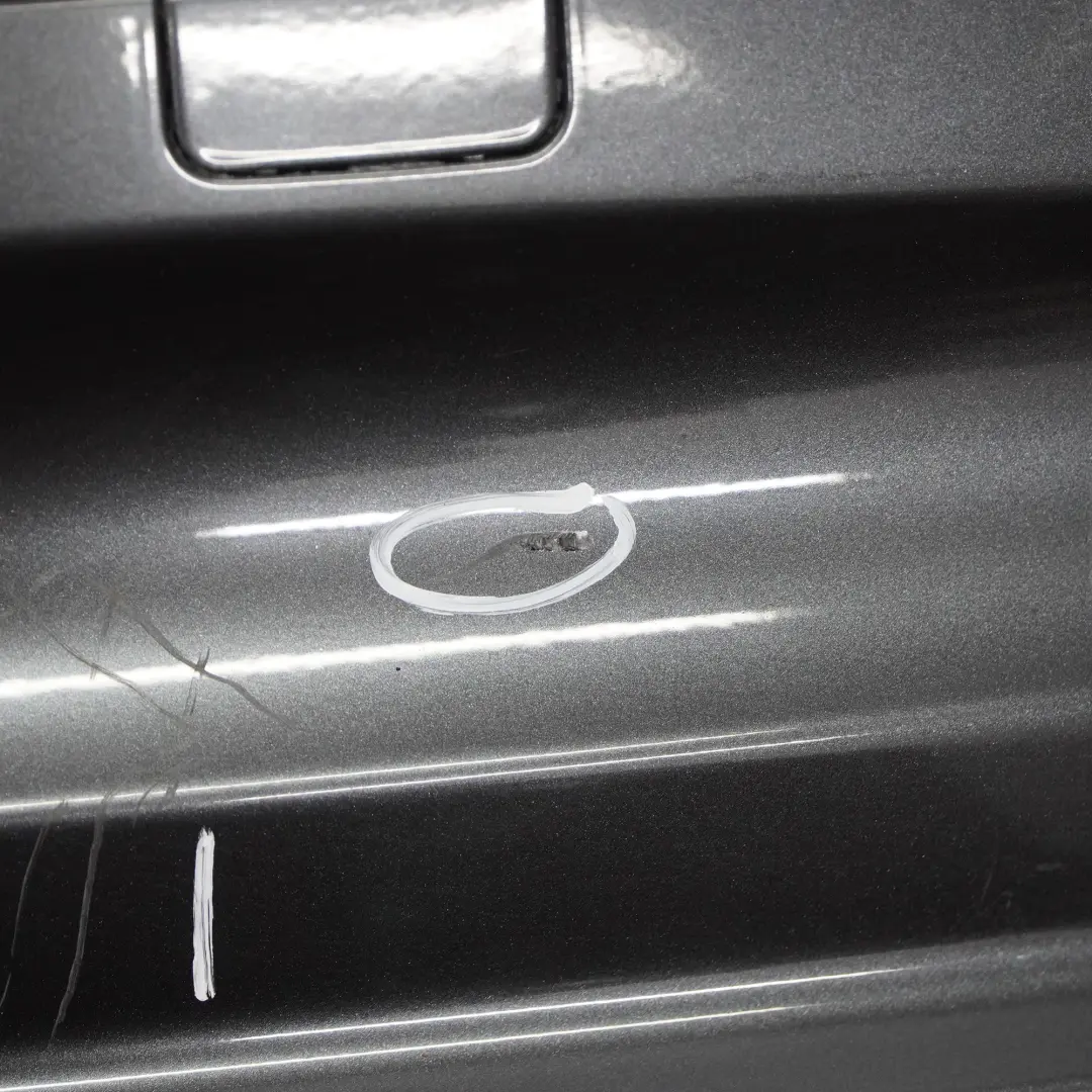 Bumper Trim Panel PDC Sparkling Graphite - A22 to BMW E91 Touring Rear with Part number 0033596 BMW E91 Touring Rear Bumper Trim Panel PDC Sparkling Graphite - A22 - SKU 0033596-SG1 - Part number 0033596