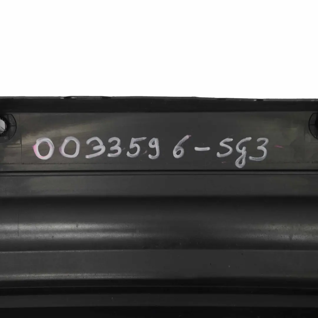 Bumper Trim Panel PDC Sparkling Graphite - A22 to BMW E91 Touring Rear with Part number 0033596 BMW E91 Touring Rear Bumper Trim Panel PDC Sparkling Graphite - A22 - SKU 0033596-SG3 - Part number 0033596