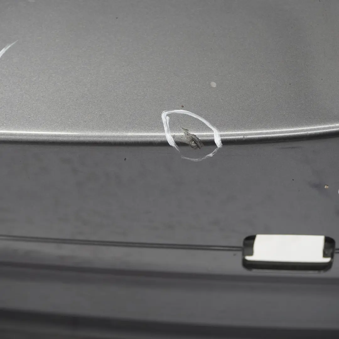 Bumper Trim Panel PDC Sparkling Graphite - A22 to BMW E91 Touring Rear with Part number 0033596 BMW E91 Touring Rear Bumper Trim Panel PDC Sparkling Graphite - A22 - SKU 0033596-SG4 - Part number 0033596