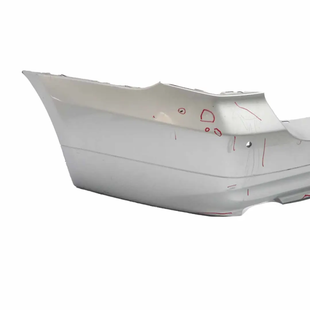 BMW E91 Rear Bumper Touring Trim Panel PDC Titansilber Titan Silver - 354 - SKU 0033596-TS - Part number 0033596