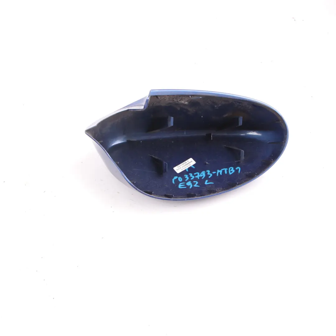 Wing Mirror Cover BMW E92 E93 Left Cap N/S Casing Housing Montegoblau to with Part number 0033793 Wing Mirror Cover BMW E92 E93 Left Cap N/S Casing Housing Montegoblau - SKU 0033793-MTB1 - Part number 0033793